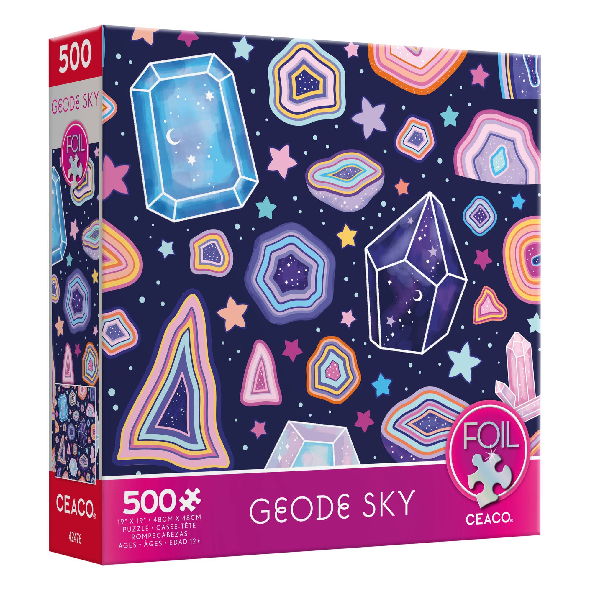 Assorted Foil 500 Piece Puzzle